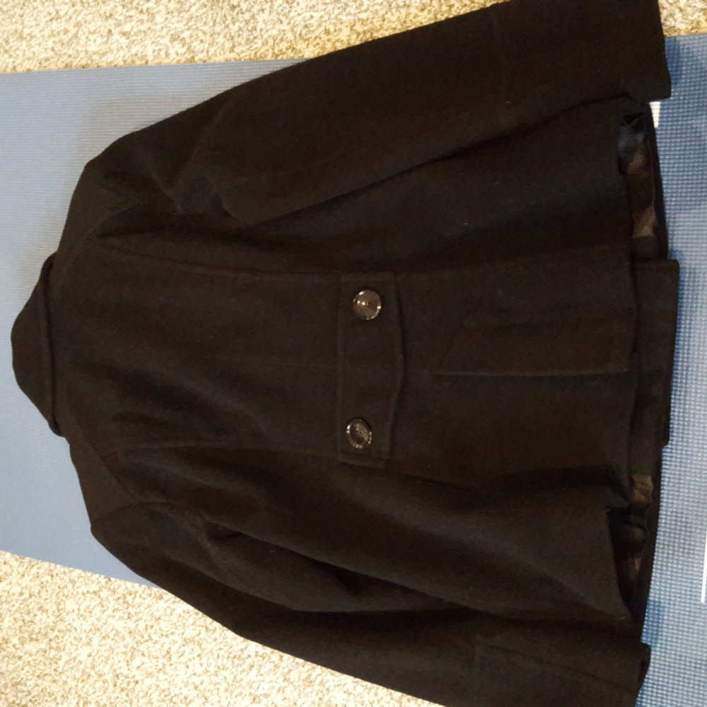 Kristen Blake wool blend pea coat - Picture 3 of 10